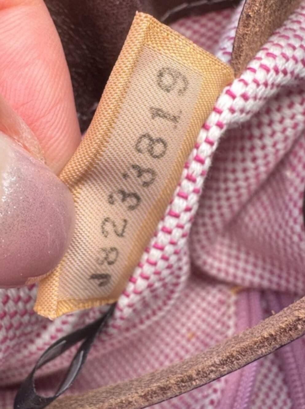 Dooney & Bourke Giraffe Print Drawstring Bucket Bag Leather Shoulder Purse 2008 - Picture 6 of 6